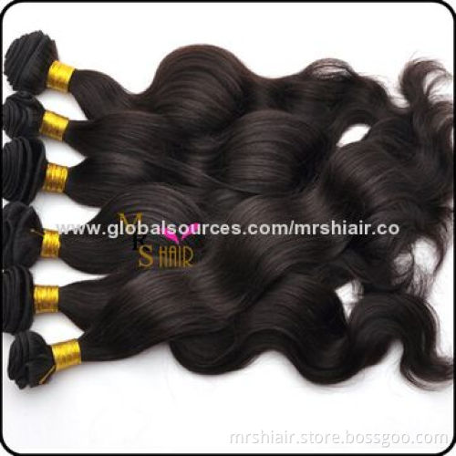 22-inch Natural Color Body Wave Indian Virgin Hair